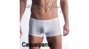 OLAF BENZ - BOXER PEARL1301 CASUALPANTS BLANC