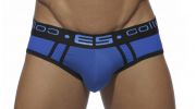 SLIP UN102 BLEU ROYAL ELASTIC CONTRAST MESH ES COLLECTION