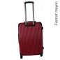 VALISE FORMAT MOYEN 64 CM ZAO ROUGE AZZARO