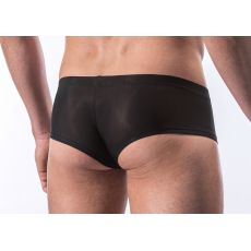 BOXER SHORTY NOIR EN TULLE - M101 HOT PANTS - MANSTORE