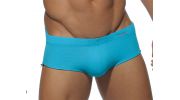 SLIP DE BAIN  TURQUOISE AJUSTABLE SIDE MESH ADS038 - ADDICTED