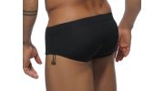 SLIP DE BAIN  NOIR AJUSTABLE SIDE MESH ADS038 - ADDICTED