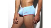 BOXER TURQUOISE PIQUE UN139 - ES COLLECTION