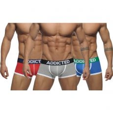 PACK DE 3 BOXERS BASICS COLOR - ADDICTED