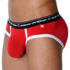 SLIP ALMOST NAKED SPORT ROUGE 9199 ANDREW CHRISTIAN