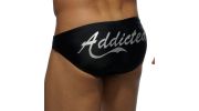 SLIP DE BAIN  PLATINIUM NOIR  ADS093 - ADDICTED