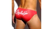 SLIP DE BAIN SPYROS BASIC ROUGE 1613 – ES COLLECTION