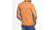 T-SHIRT EMBRODERY ORANGE COL V TS143 - ES COLLECTION