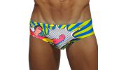 SLIP DE BAIN  SUPER HERO SUNGA FUSHIA  ADS059 - ADDICTED