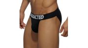 SLIP BIKINI NOIR TANGA AD466 - ADDICTED