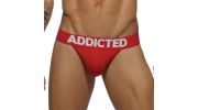 SLIP BIKINI ROUGE TANGA AD466 - ADDICTED