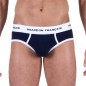 SLIP COTON NAVY CEINTURE BLANCHE - GARCON FRANCAIS