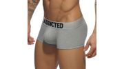 BOXER BASIC GRIS  AD468 - ADDICTED