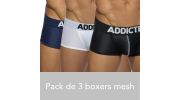 PACK DE 3 BOXERS MESH PUSH UP - ADDICTED