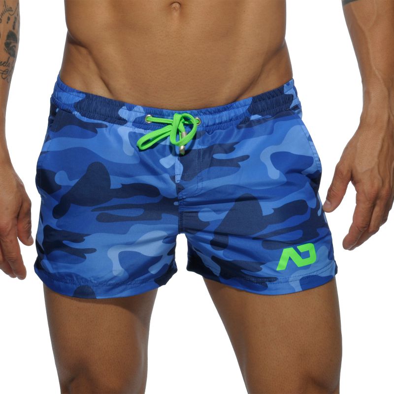 Short de bain camouflage navy ads096 - addicted ...