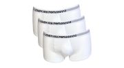 PACK DE 3 BOXERS SHORTY CLASSIC BLANC  - ARMANI