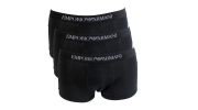 PACK DE 3 BOXERS SHORTY CLASSIC NOIR  - ARMANI