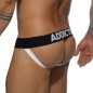 JOCK STRAP MICROFIBRE BLANC UFO AD573 - ADDICTED