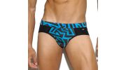 SLIP LABYRINTH TURQUOISE EN MODAL UN224 - ES COLLECTION