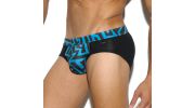 SLIP LABYRINTH TURQUOISE EN MODAL UN224 - ES COLLECTION