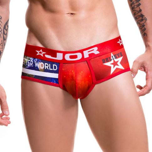 SLIP BELIVE PHOTOPRINT CEINTURE ROUGE 0474 - JOR