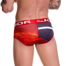 SLIP BELIVE PHOTOPRINT CEINTURE ROUGE 0474 - JOR