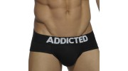 SLIP BASIC NOIR  AD467 - ADDICTED