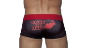 BOXER MICROFIBRE VALENTIN ROUGE AD626 - ADDICTED