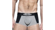 STRIPE MIX BOXER GRIS EN MODAL UN231 - ES COLLECTION