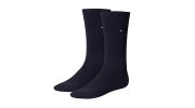 CHAUSSETTES PACK 2 PAIRES UPLAND PREMIUM QUALITY DARK NAVY - TOMMY HILFIGER