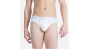  SLIP HIP BRIEF BLANC COTON MODAL  NB1555A - CALVIN KLEIN