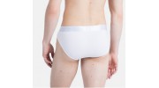  SLIP HIP BRIEF BLANC COTON LUXE MODAL  NB1555A - CALVIN KLEIN