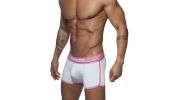 BOXER LONG CURVE BLANC AD729 - ADDICTED