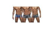 PACK DE 3 BOXERS CAMO MESH PUSH UP AD698P- ADDICTED