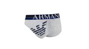 SLIP STRETCH BIG EAGLE GRIS - ARMANI