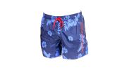 SHORT DE BAIN A FLEURS MARINE - ARMANI