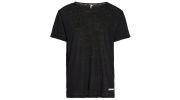 T-SHIRT EN LIN RELAXED MANCHES COURTES COL ROND NOIR M00327 - CALVIN KLEIN