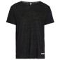 T-SHIRT EN LIN RELAXED MANCHES COURTES COL ROND NOIR M00327 - CALVIN KLEIN