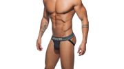 JOCK STRAP SPORT GRIS FONCE AD710 - ADDICTED