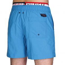 SHORT DE BAIN MEDIUM DRAWSTRING BLEU TURQUOISE M01138 - TOMMY HILFIGER