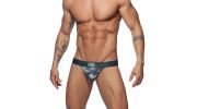 JOCK STRAP WASHED CAMO GRIS AD813 - ADDICTED