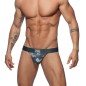 JOCK STRAP WASHED CAMO GRIS AD813 - ADDICTED