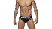 JOCK STRAP SPACER PUSH UP NOIR AD807 - ADDICTED