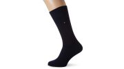 CHAUSSETTES MARINE EN COTON ET CASHMERE - TOMMY HILFIGER