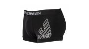 BOXER PURE ORGANIC COTTON NOIR - EMPORIO ARMANI