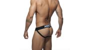 JOCK STRAP PUSH UP EN MESH NOIR AD773 - ADDICTED