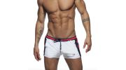 SHORT DE BAIN STRIPES BASIC BLANC ADS214 - ADDICTED