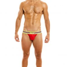 SLIP TANGA PEACE ROUGE 04012  - MODUS VIVENDI