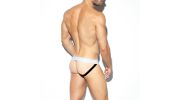 JOCK STRAP COMBI MESH JAUNE UN394 - ES COLLECTION