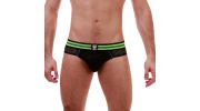 SLIP BOTTOMLESS EN MESH NOIR 91684-181 - BARCODE